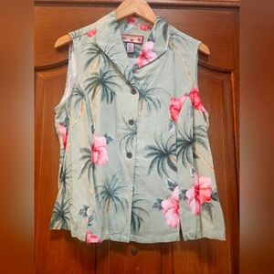 Caribbean Joe Women top sz L